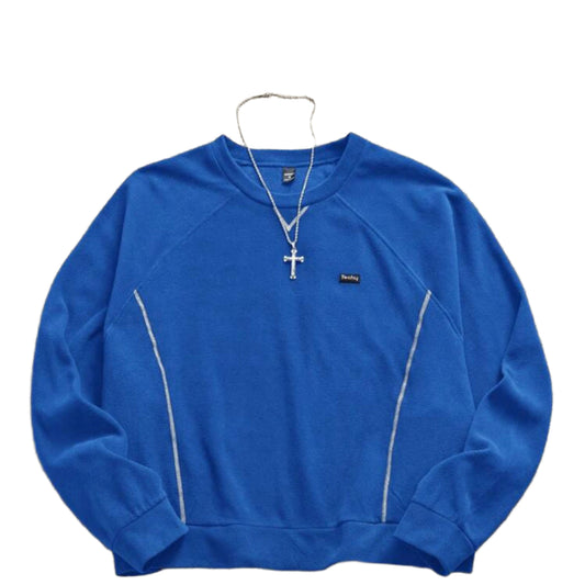 Long Sleeve Sweater X Necklace