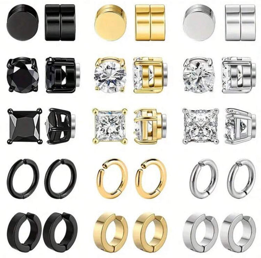 10 Piece Pair  Magnetic Earrings