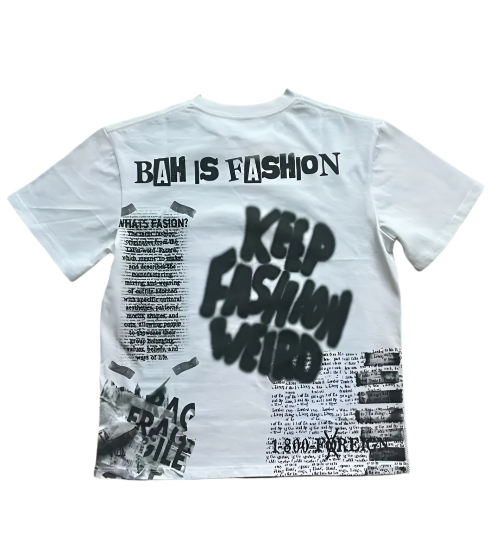 Graphic T White T