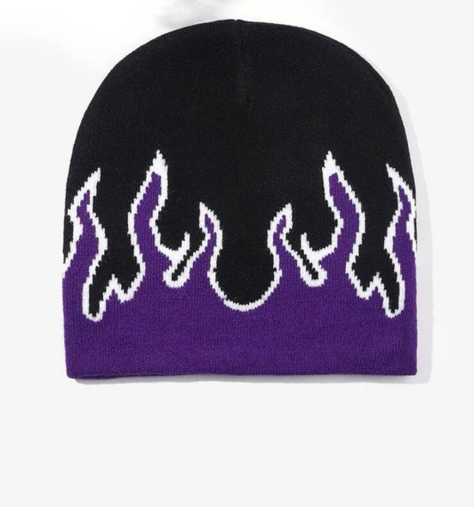 Flame Design Beanie