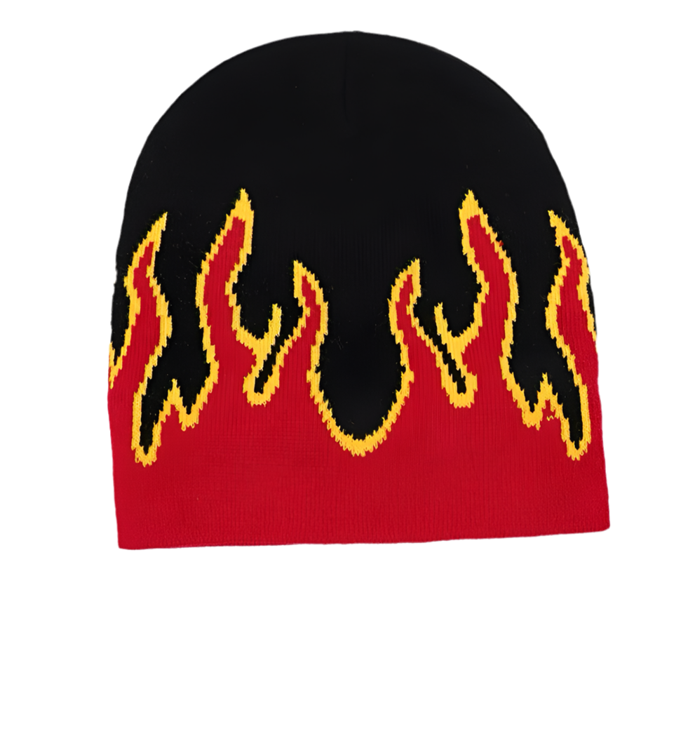 Flame Design Beanie