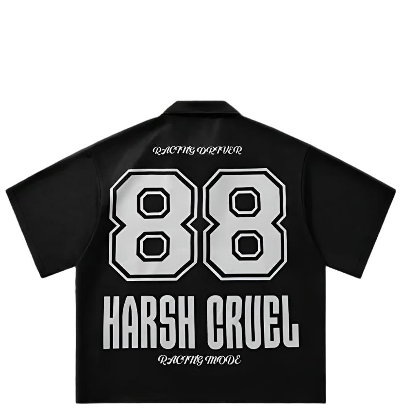 Graphic Harsh Zip up T