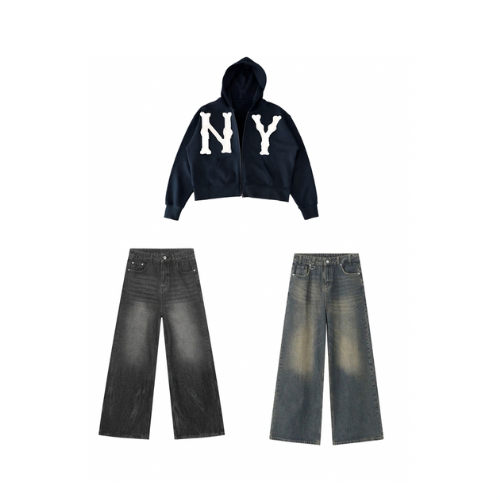 Baggy Jeans X NY Zip Up