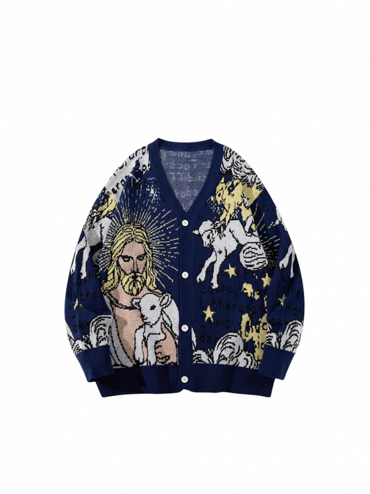 Paint Design Cardigan