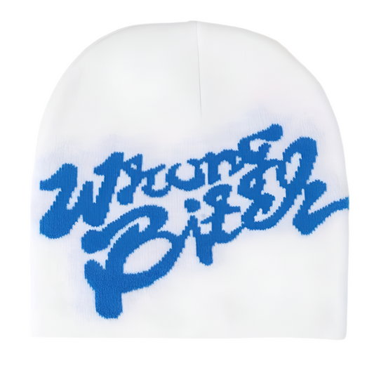 Letter Knit Beanie