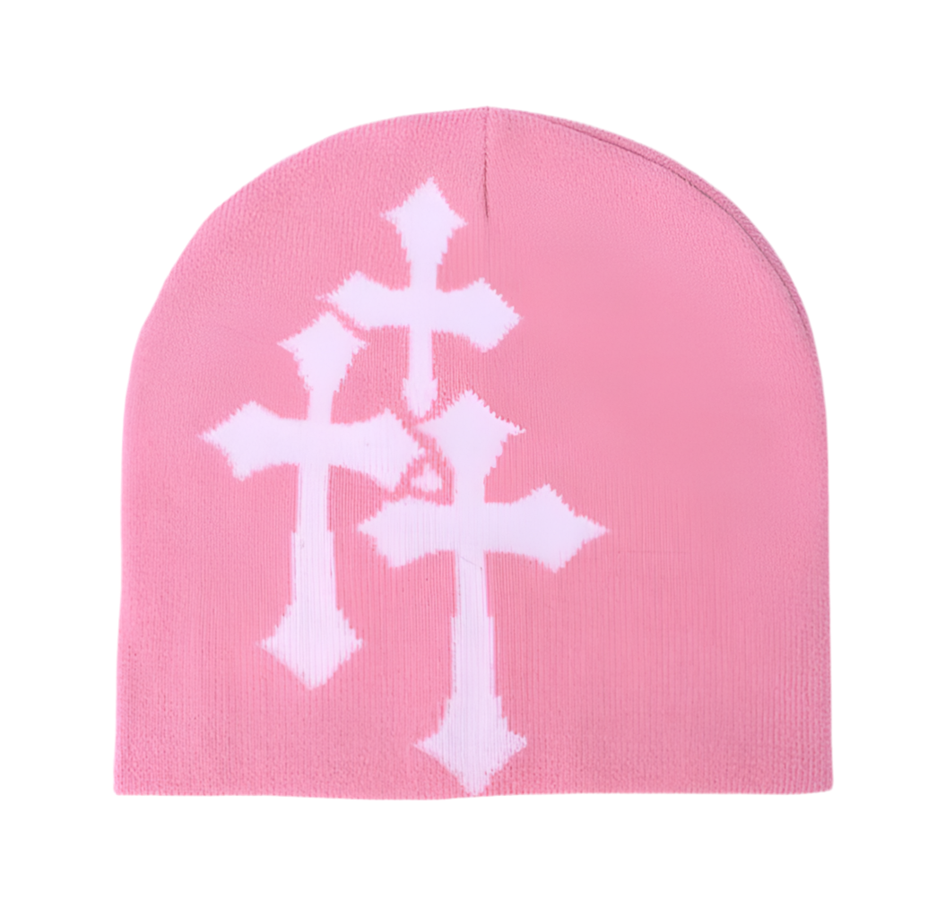 Cross Shaped Pattern Beanie