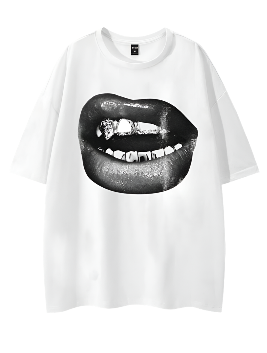 Lip Grill designed T Shirt