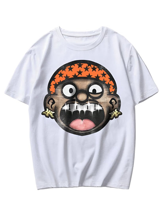 Cartoon Printed T