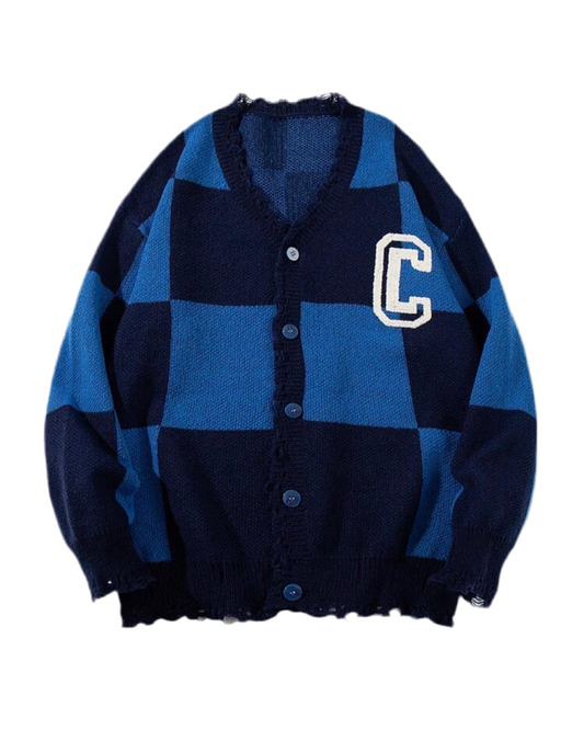 C Graphic Cardigan