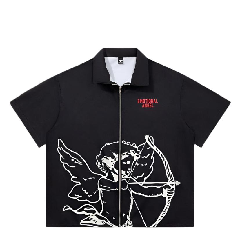 Angel Graphic Zip Up