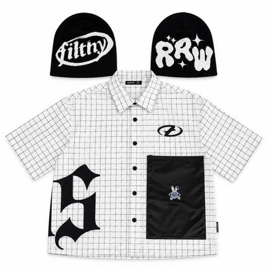 Y2K SAINT BLACK SET