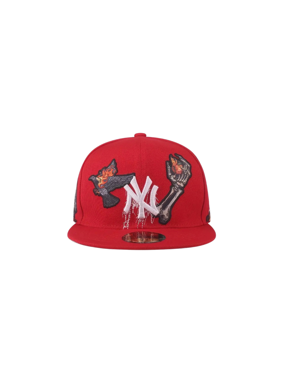 New Era Fitted Cap Baseball Cap with NY 3D Embroidery