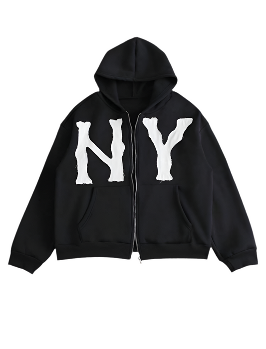 NY Zip Up Hoodie