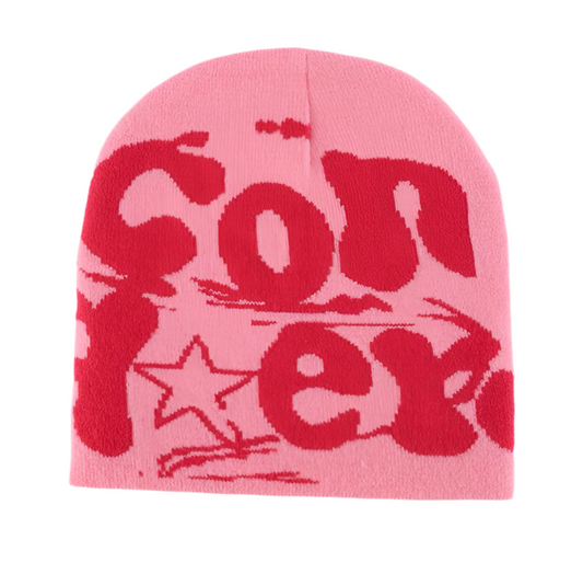 Y2K Style Graphic Beanie