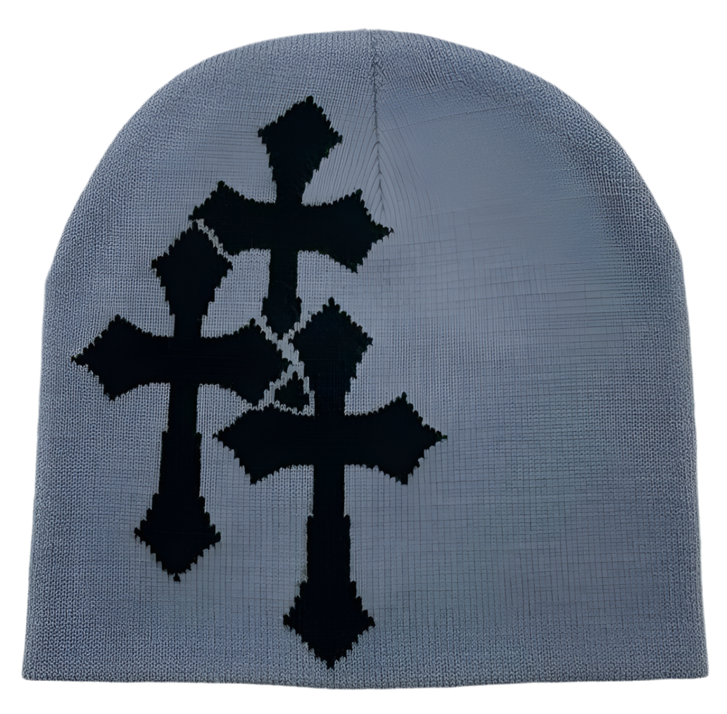 Cross Shaped Pattern Beanie