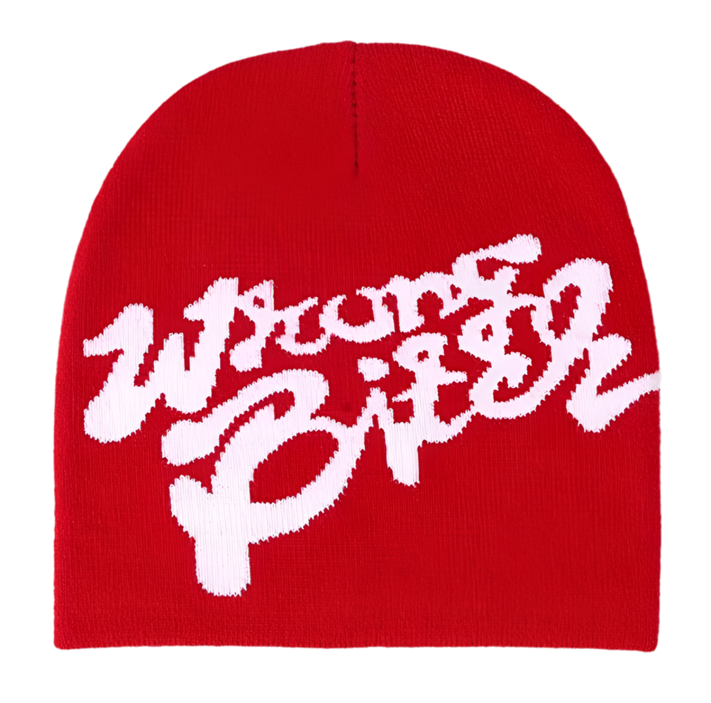 Letter Knit Beanie