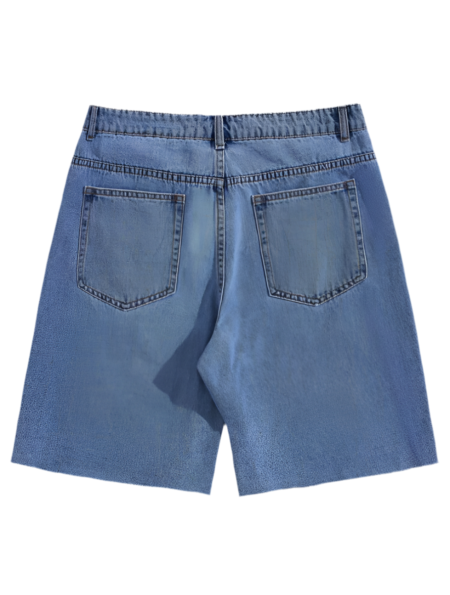 Jorts Cross Star Design