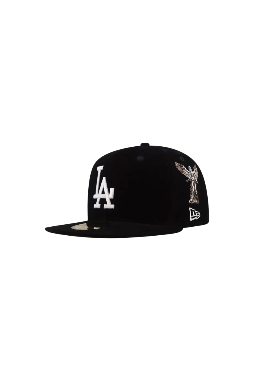 LA Star Embroidered Fitted Cap