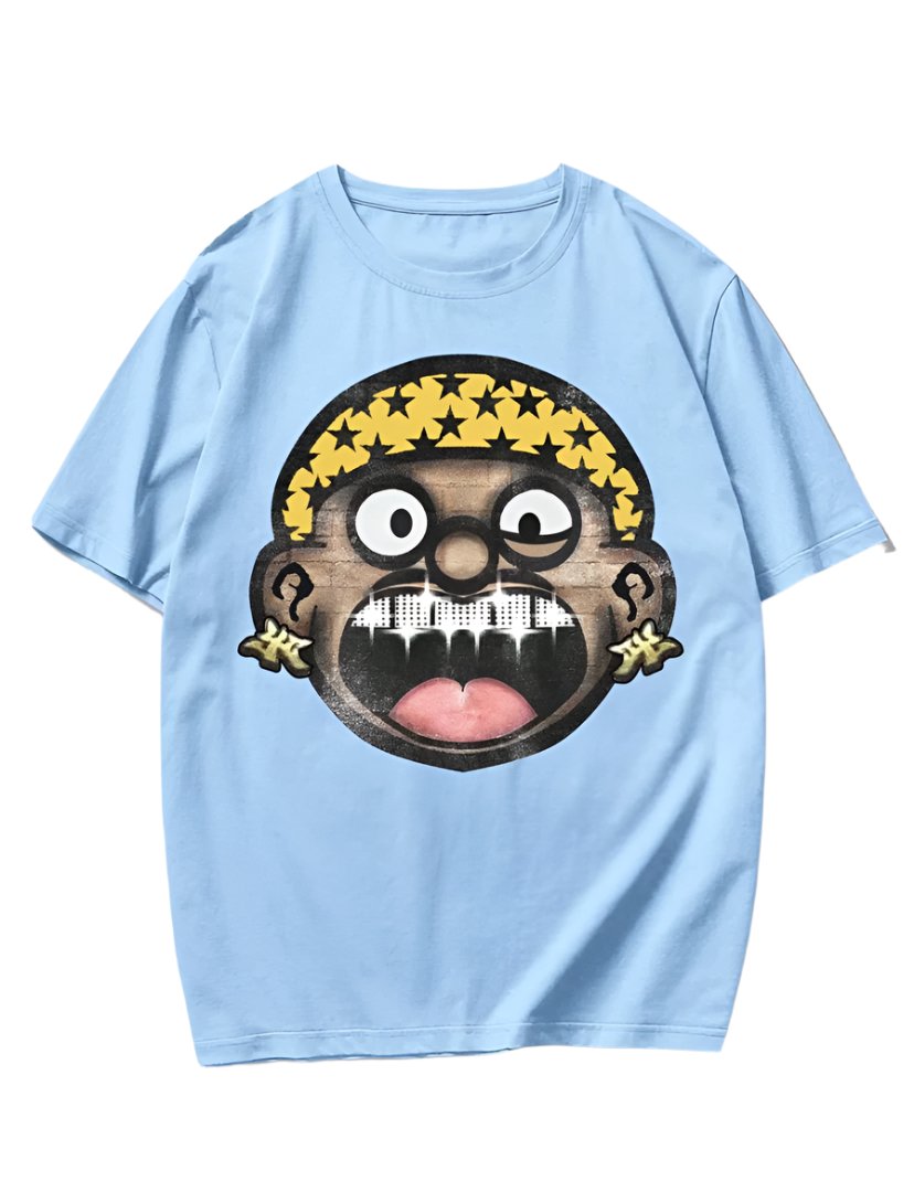 Cartoon Printed T