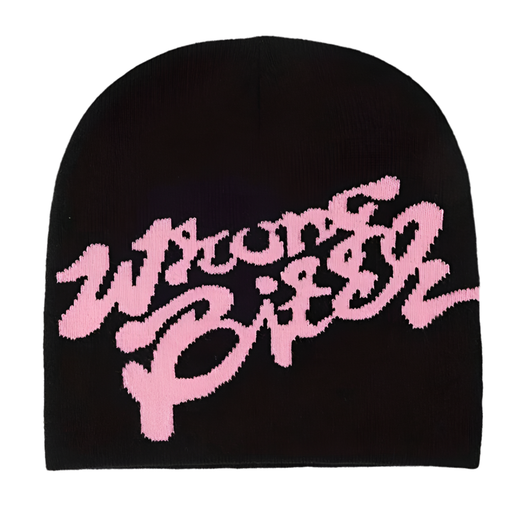 Letter Knit Beanie