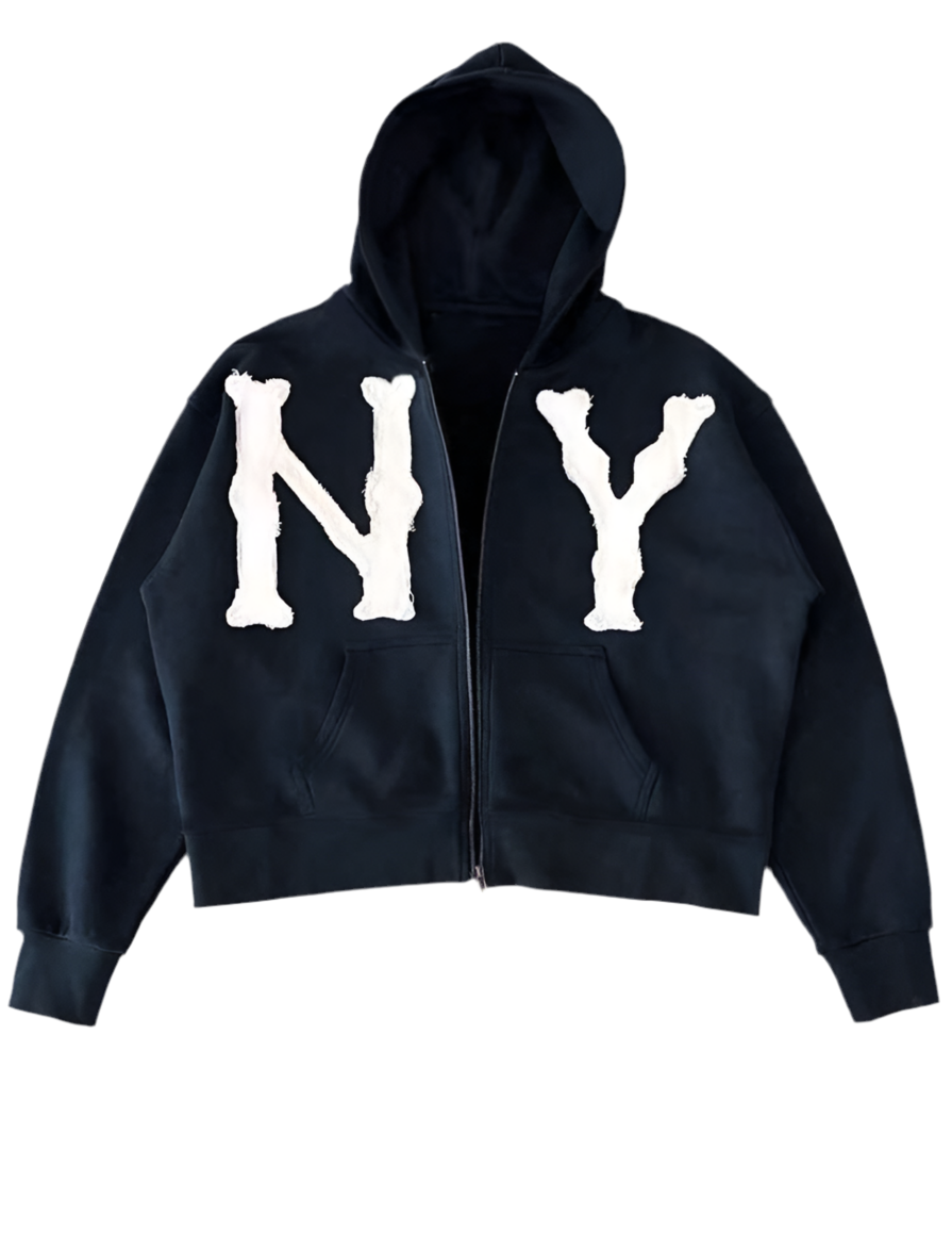 NY Zip Up Hoodie