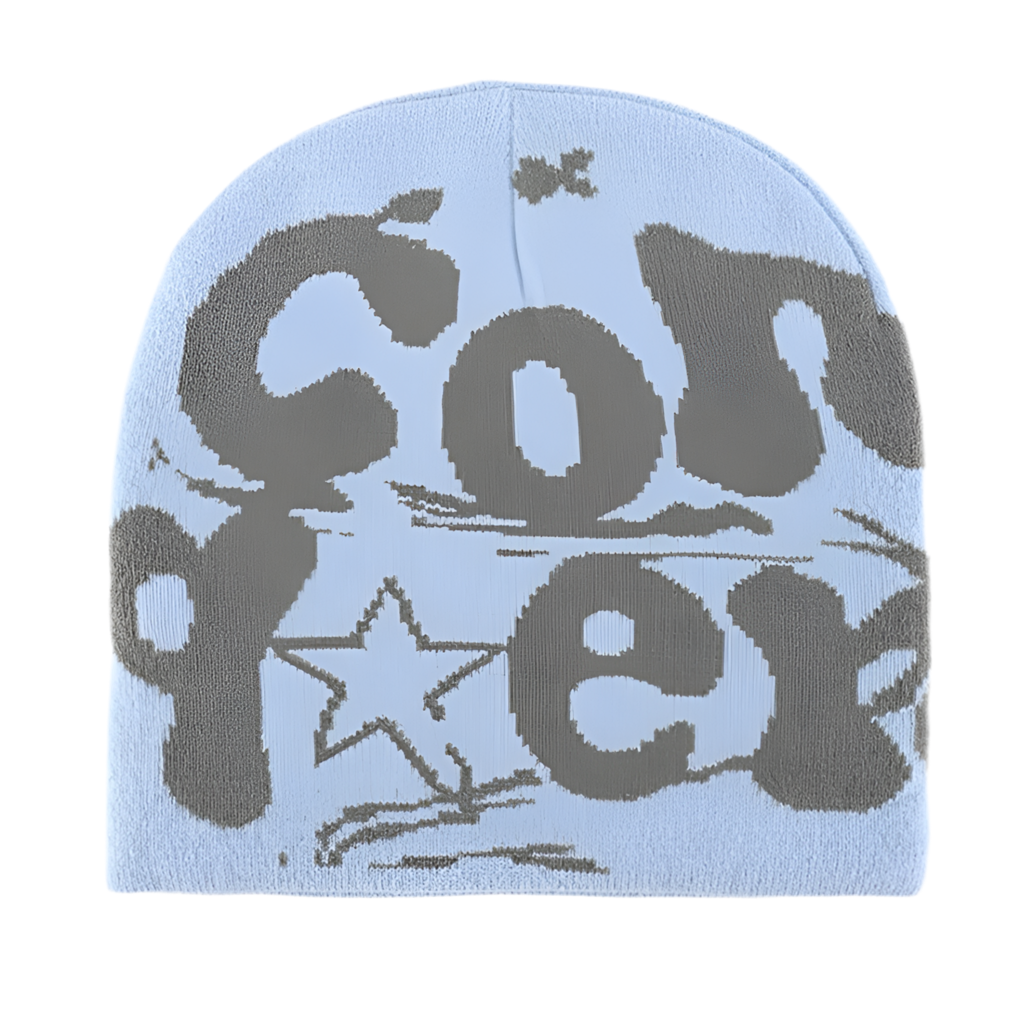 Y2K Style Graphic Beanie
