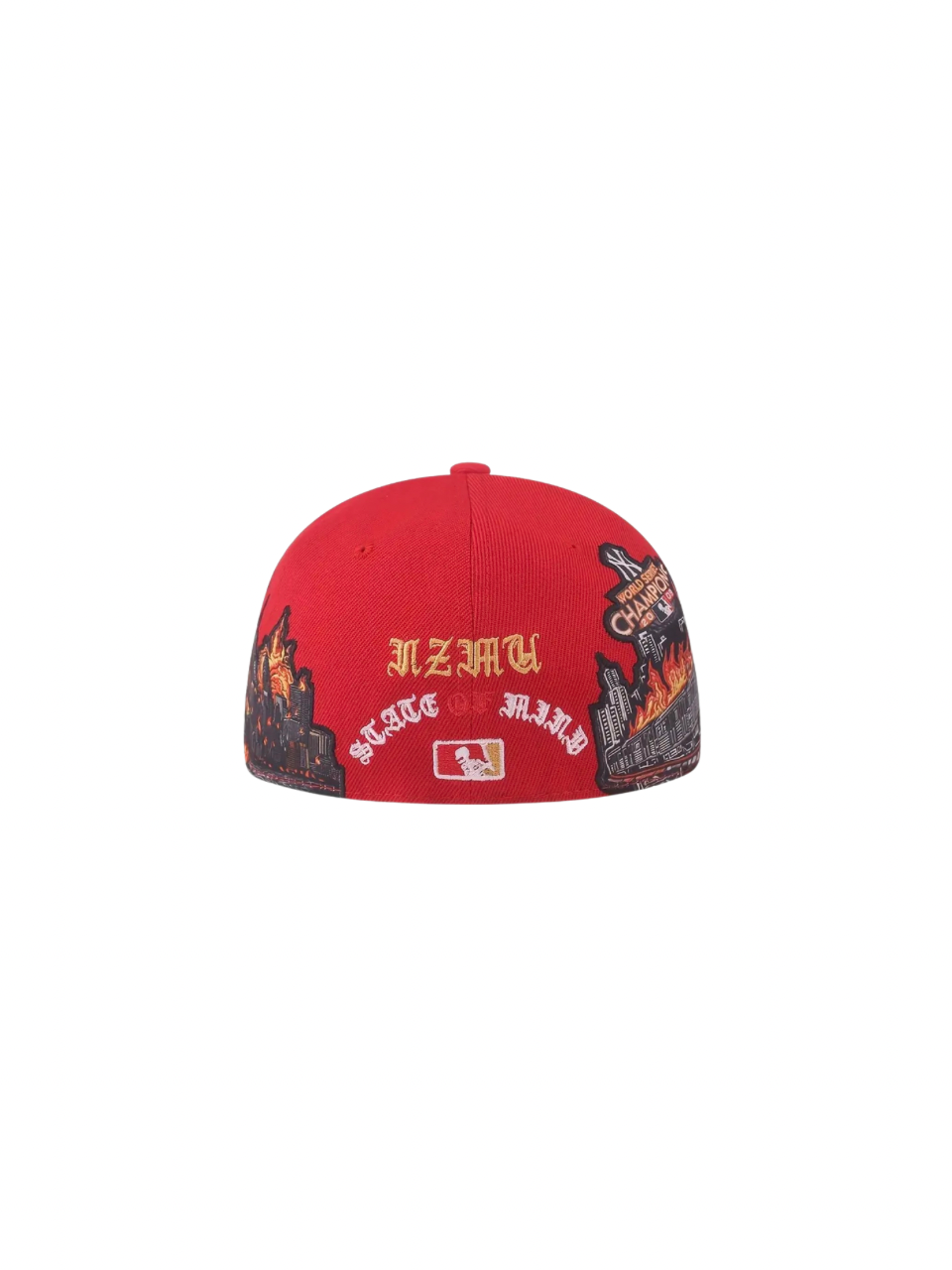 New Era Fitted Cap Baseball Cap with NY 3D Embroidery