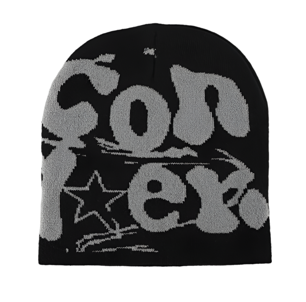 Y2K Style Graphic Beanie