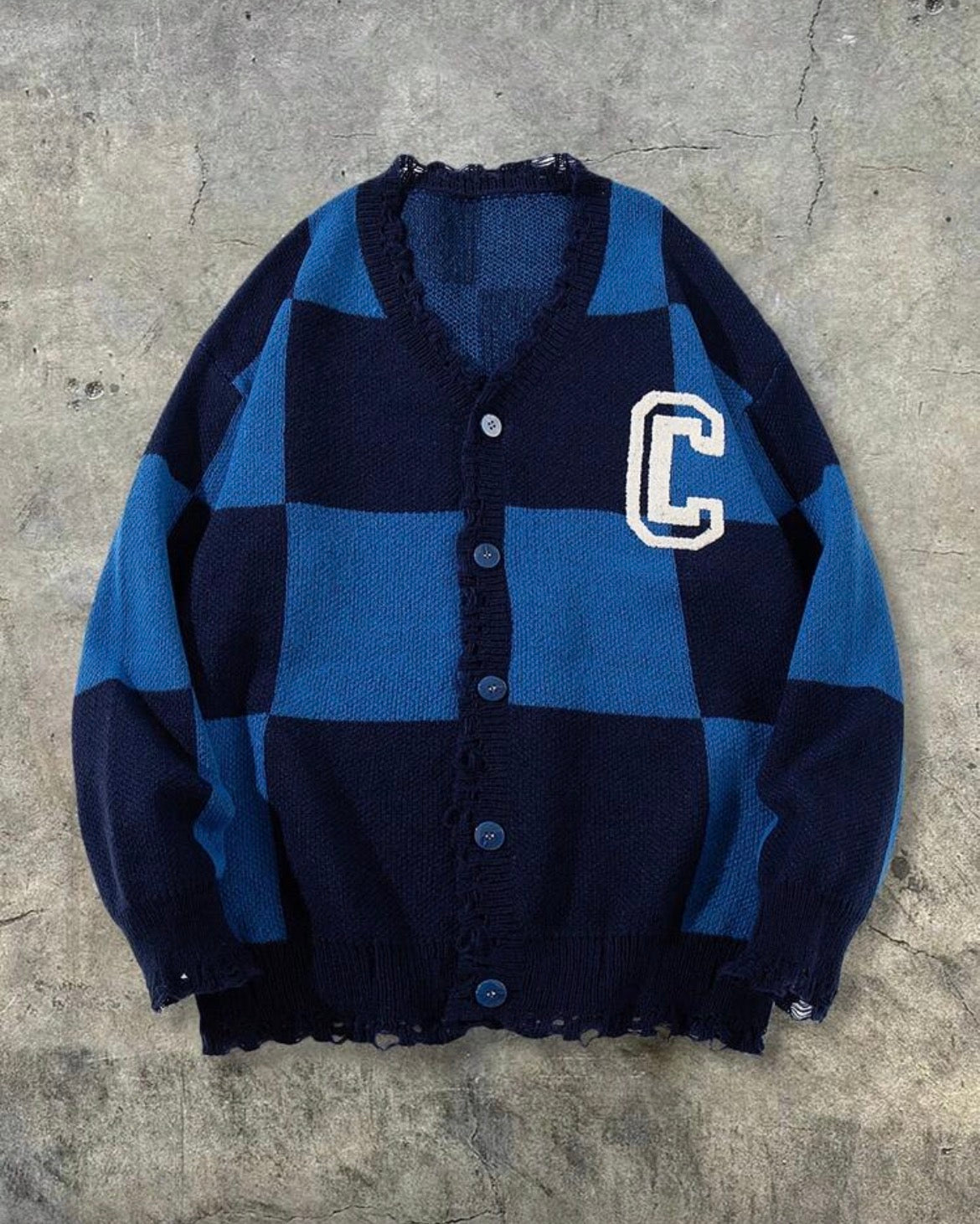 C Graphic Cardigan