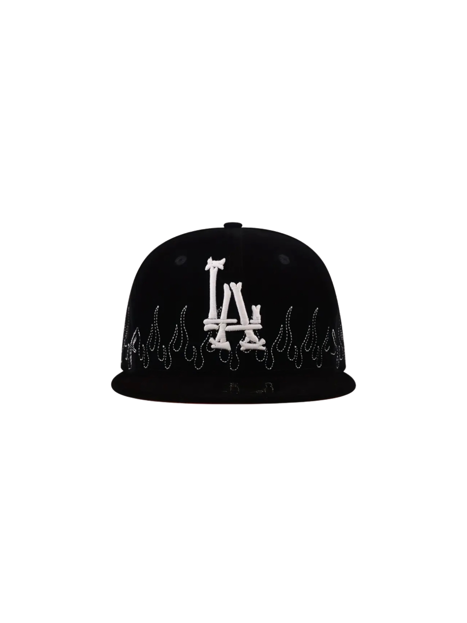 LA Fire Embroidered Fitted Cap