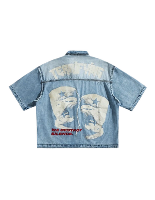 Denmi Graphic Top