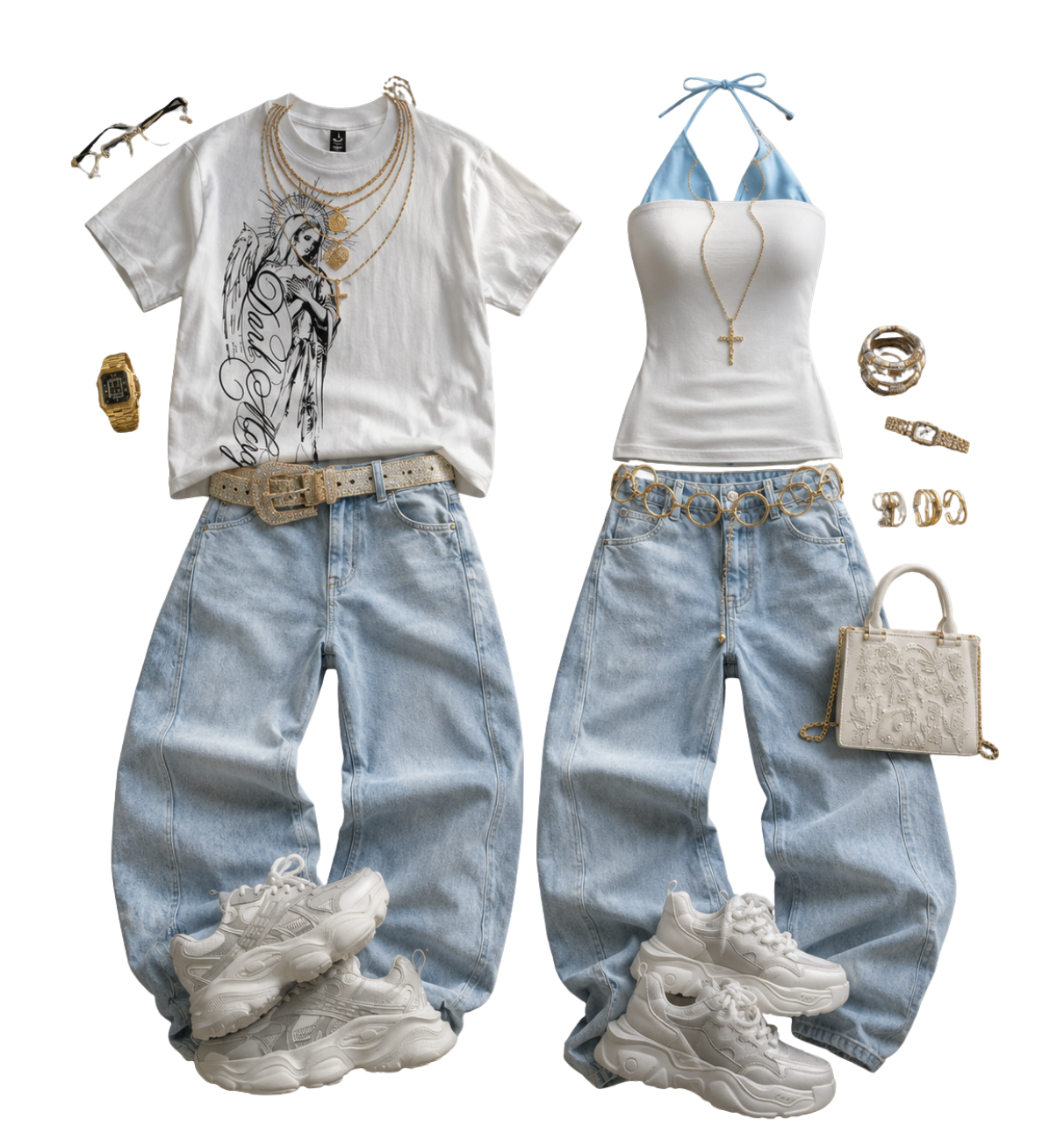 Mocha Motion Couples Set matching outfit